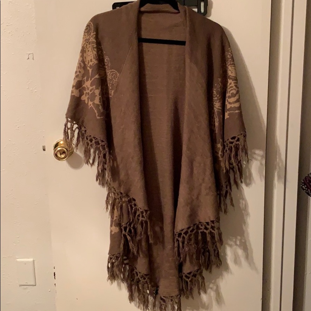 Brown Poncho